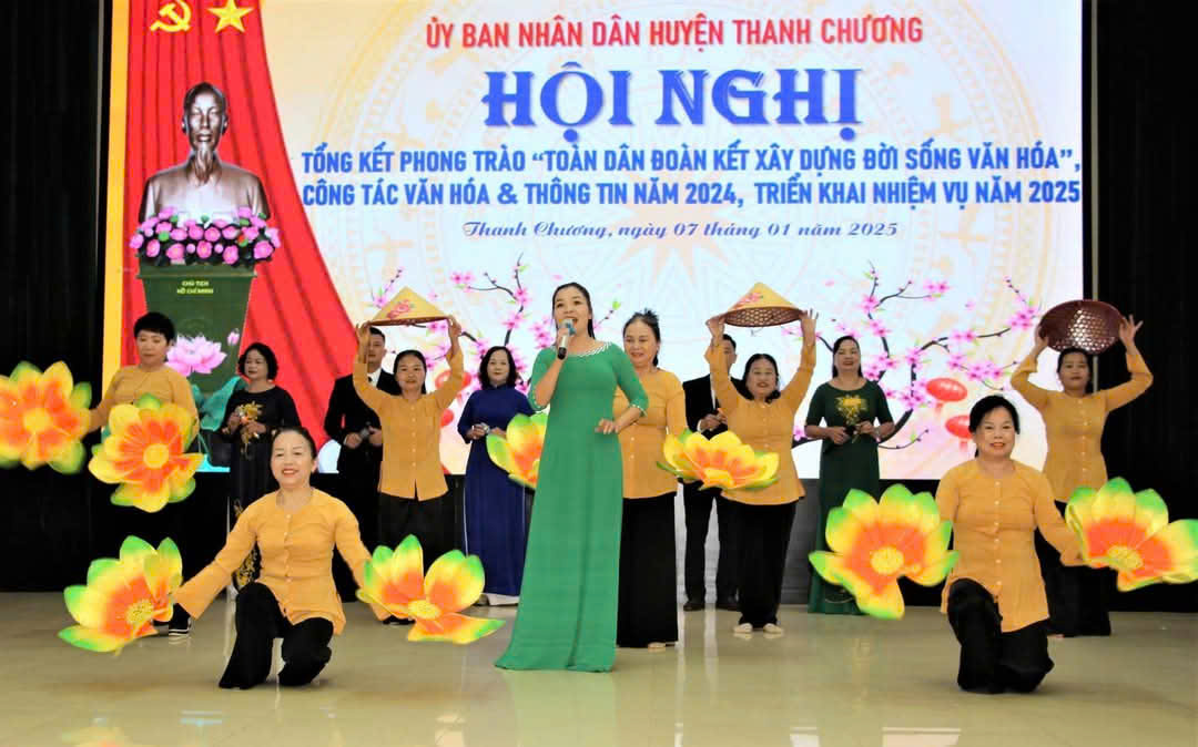 Thanh Chương tổng kết hoạt động văn hóa, thể thao, truyền thông năm 2024, triển khai nhiệm vụ năm 2025