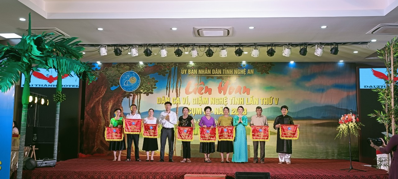 Nghệ An: Khai mạc Liên hoan Dân ca Ví, Giặm Nghệ Tĩnh cụm II