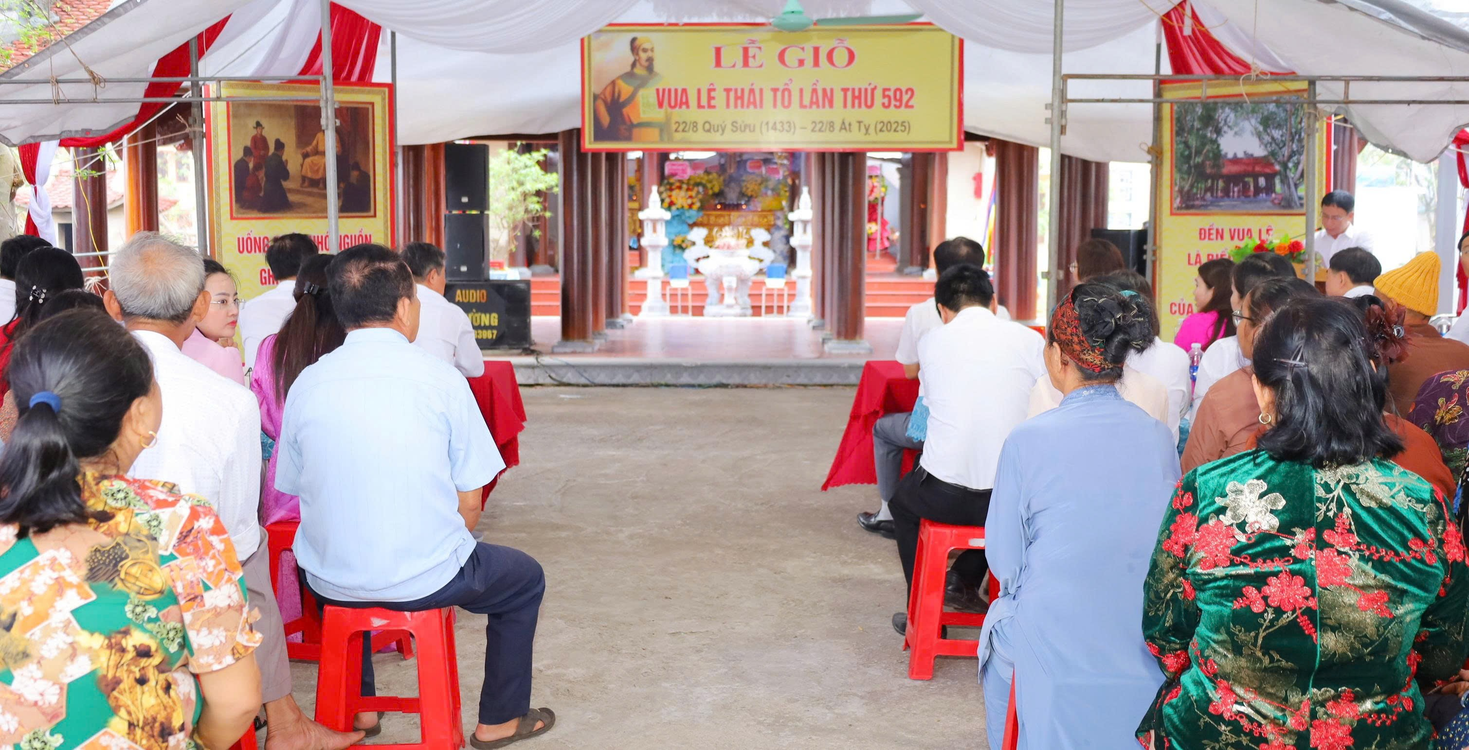 Trang trọng Lễ giỗ vua Lê Thái Tổ lần thứ 592 (1433-2025)