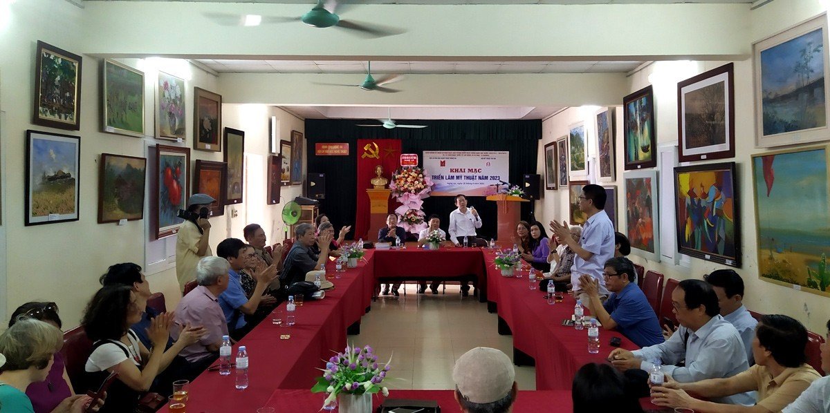Khai mạc Triển lãm Mĩ thuật Nghệ An - Hà Nội