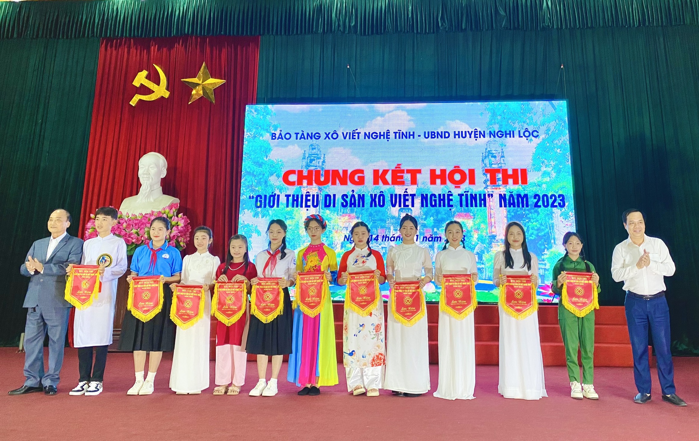 Chung kết Hội thi “Giới thiệu di sản Xô viết Nghệ Tĩnh” huyện Nghi Lộc năm 2023