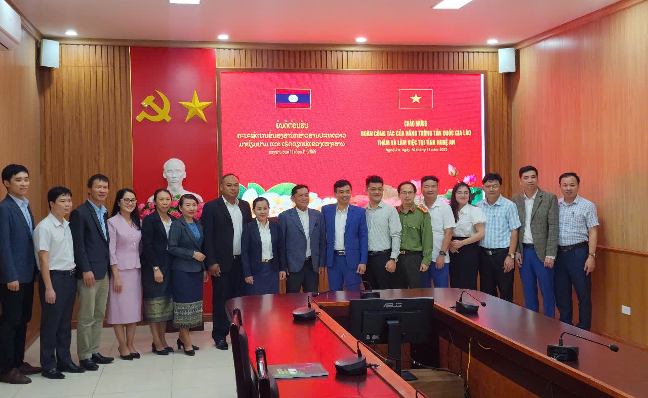 Sở Văn hóa, Thể thao và Du lịch Nghệ An làm việc với Đoàn công tác Thủ đô Viêng Chăn, nước Cộng hòa Dân chủ Nhân dân Lào.