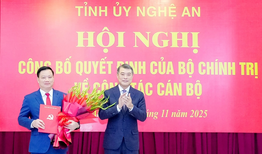 Chủ tịch tỉnh Hưng Yên Nguyễn Khắc Thận làm Bí thư Tỉnh ủy Nghệ An
