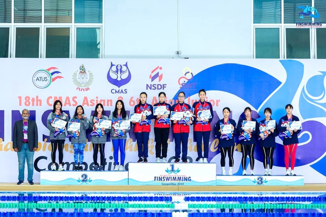 Các kình ngư xứ Nghệ đạt thành tích xuất sắc tại Giải Lặn vô địch châu Á 2023