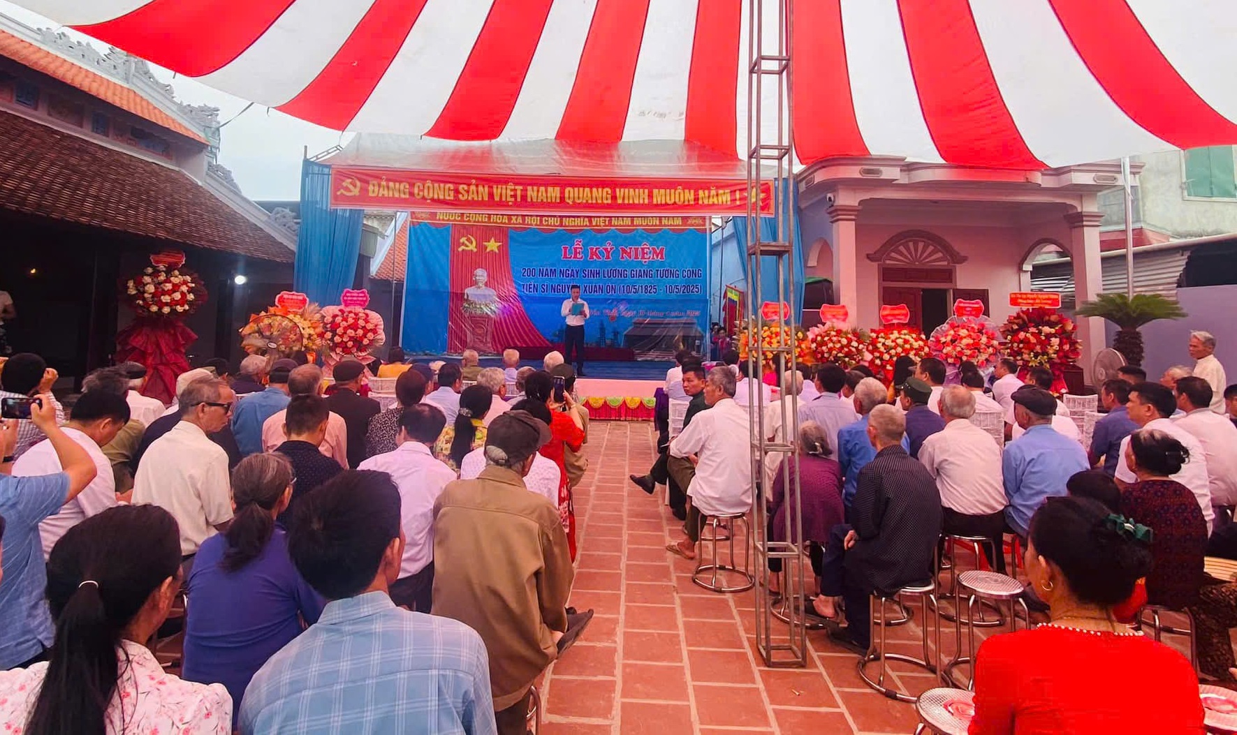 Trang trọng Lễ kỷ niệm 200 năm ngày sinh Lương giang Tướng công, Tiến sĩ Nguyễn Xuân Ôn (1825-2025)