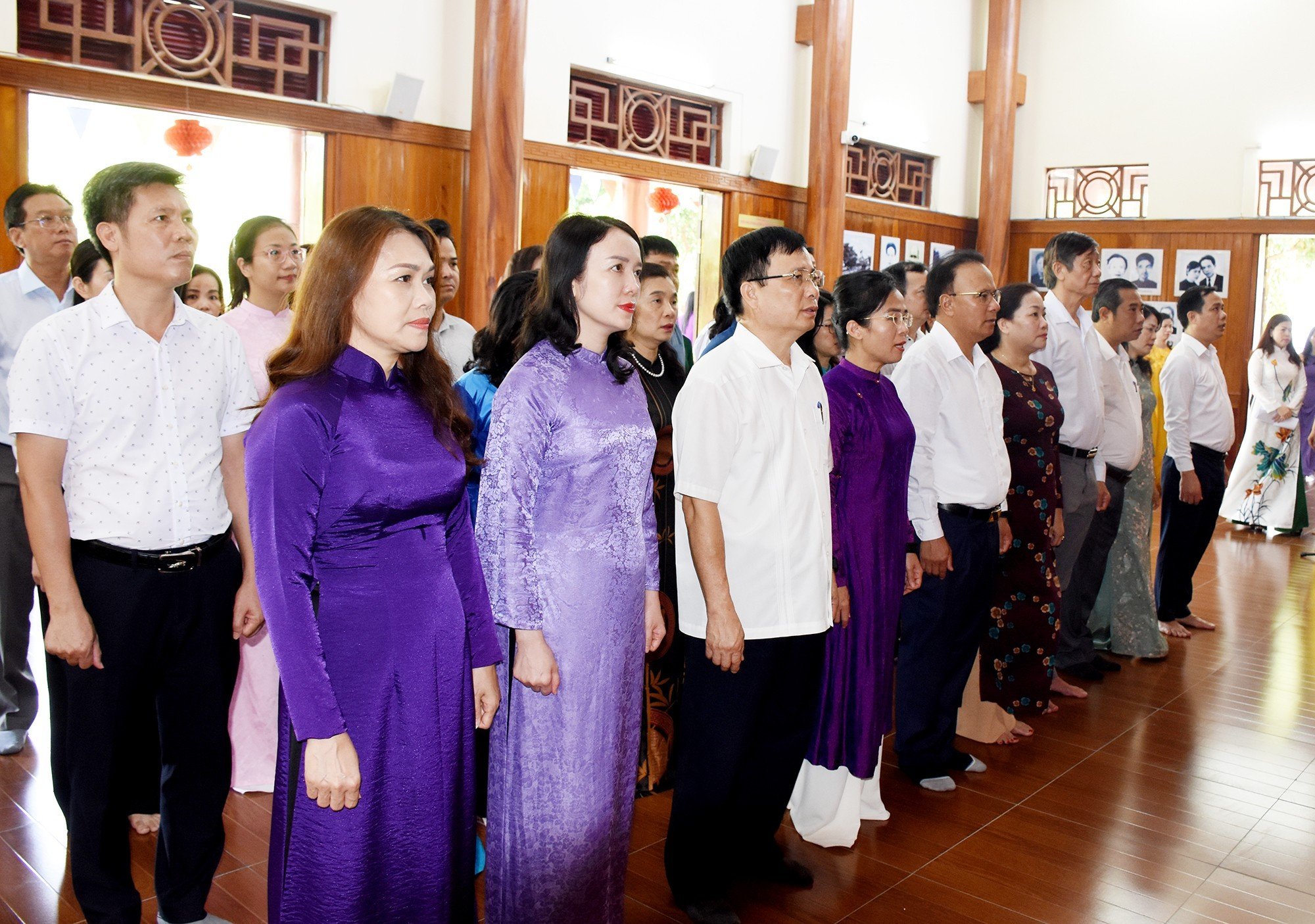 Lễ tưởng niệm đồng chí Nguyễn Thị Minh Khai