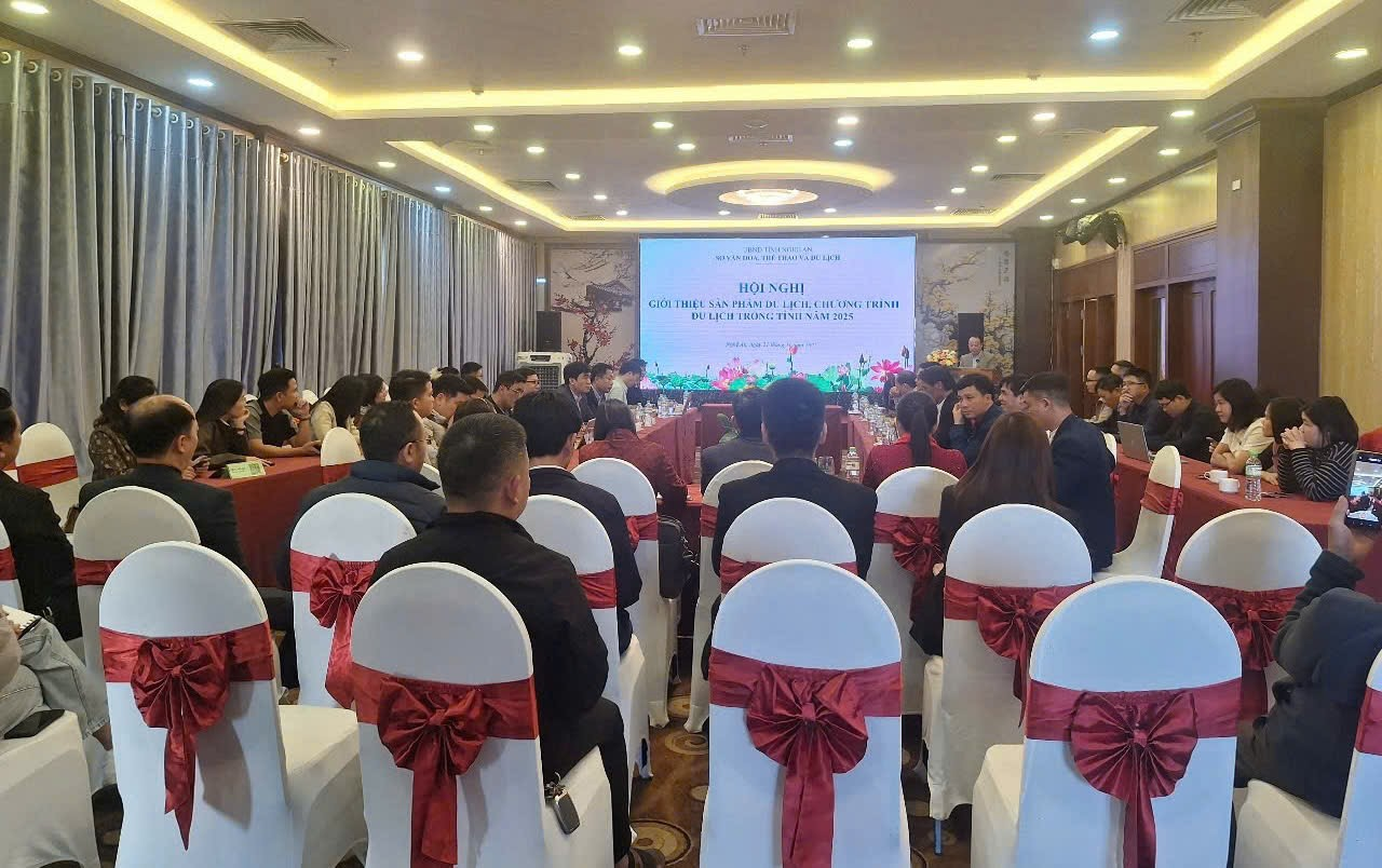 Nghệ An tổ chức hội nghị giới thiệu sản phẩm và tour du lịch năm 2025