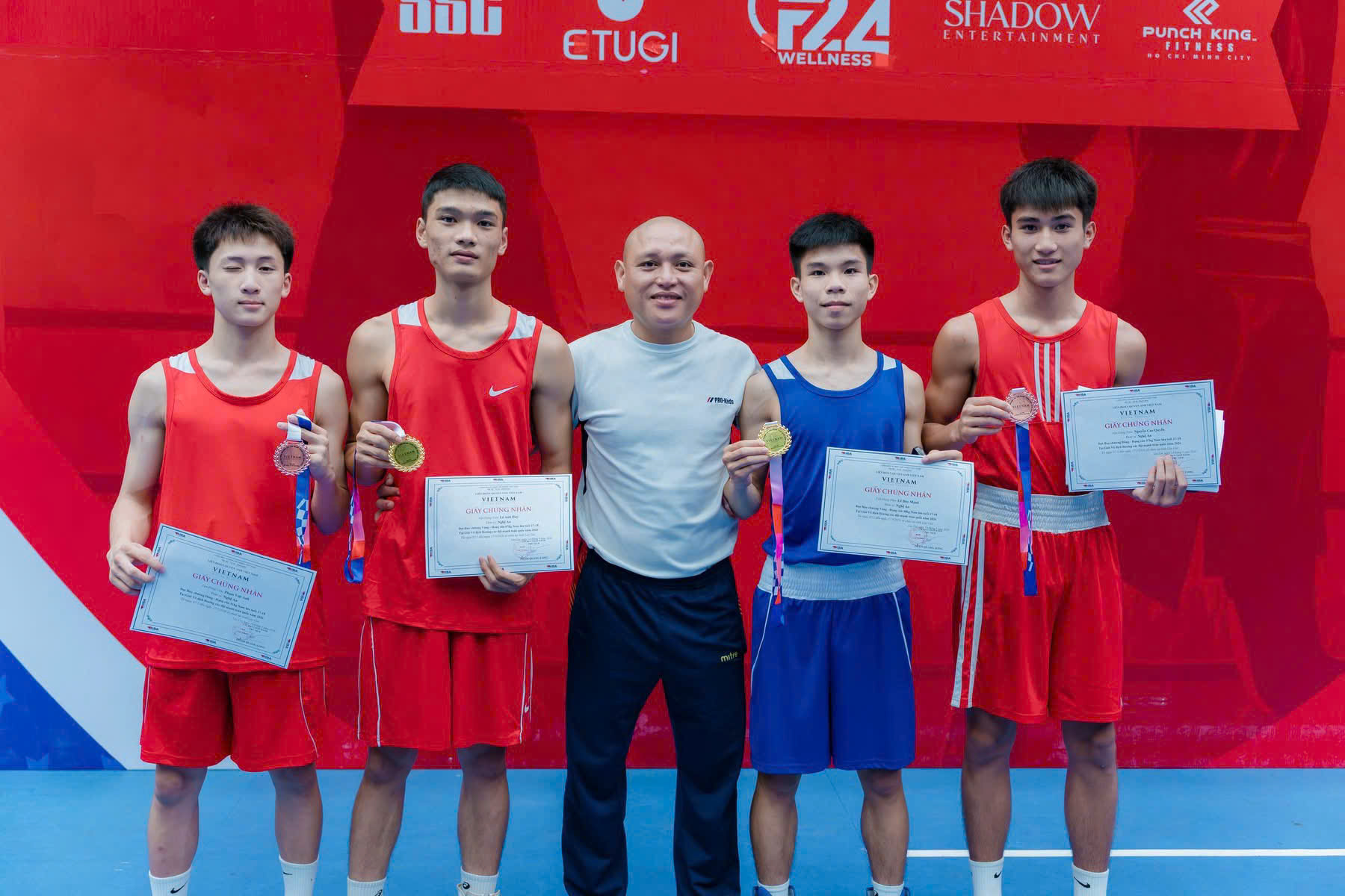 Boxing Nghệ An bứt phá với 5 HCV tại giải các đội mạnh toàn quốc 2026