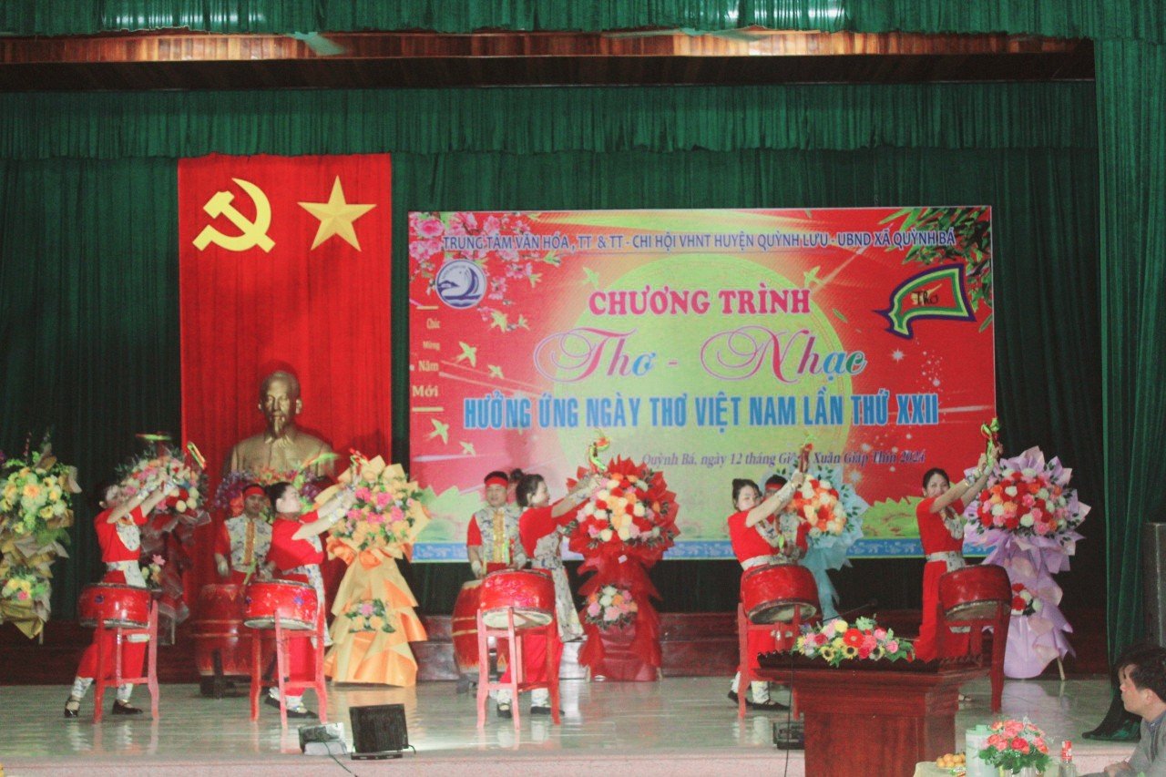 Quỳnh Lưu hưởng ứng ngày Thơ Việt Nam lần thứ XXII