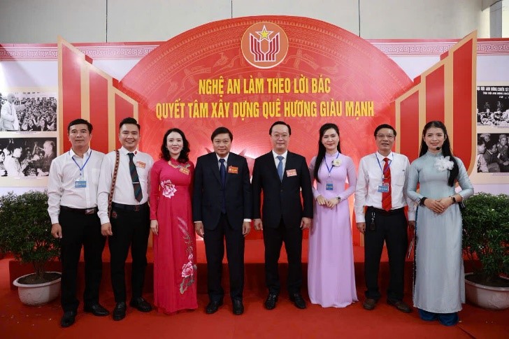 Triển lãm ảnh “Nghệ An làm theo lời Bác - quyết tâm xây dựng quê hương giàu mạnh”