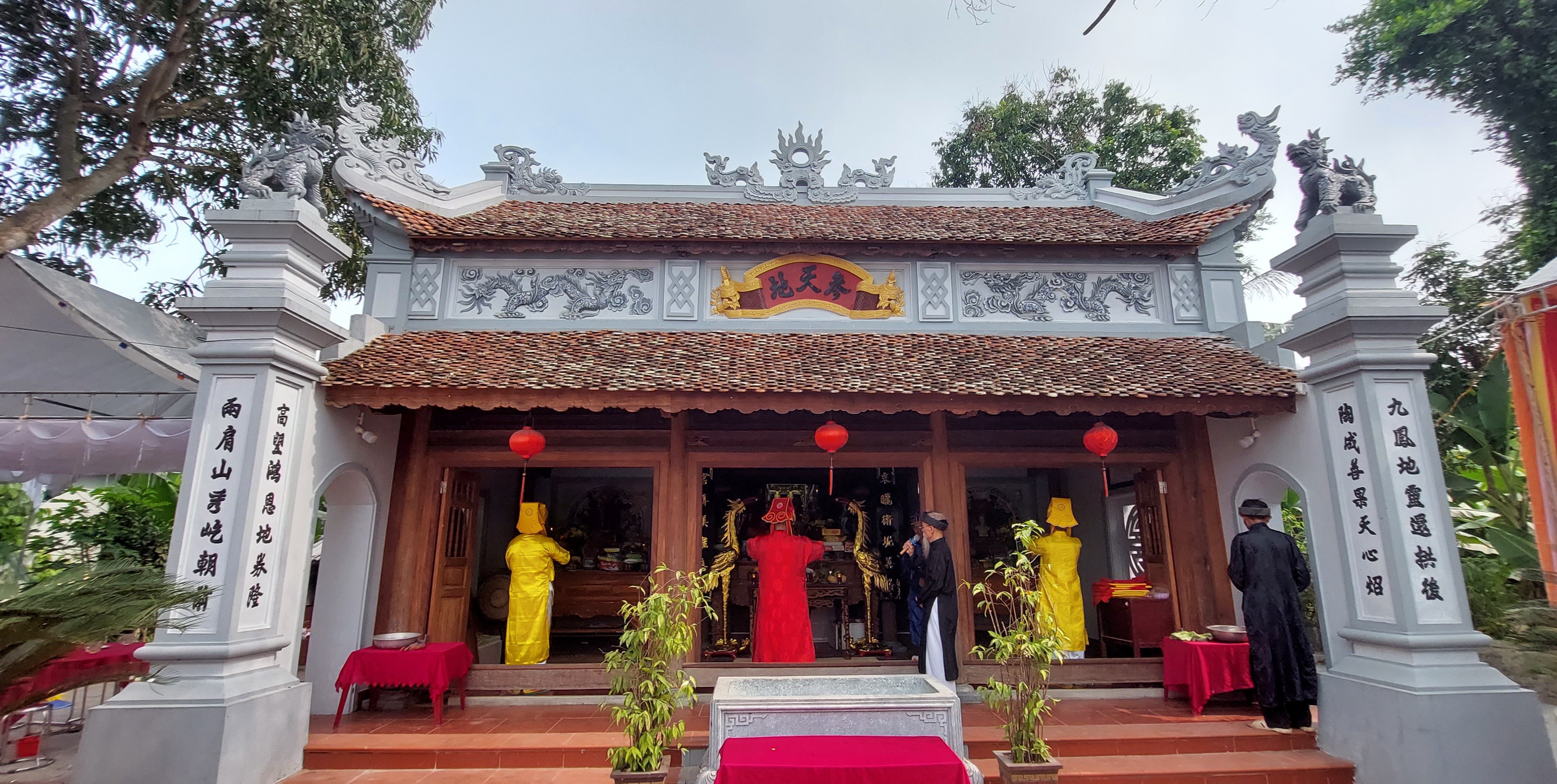 Khánh thành tu bổ tôn tạo di tích đền Giác Thiện Đàn