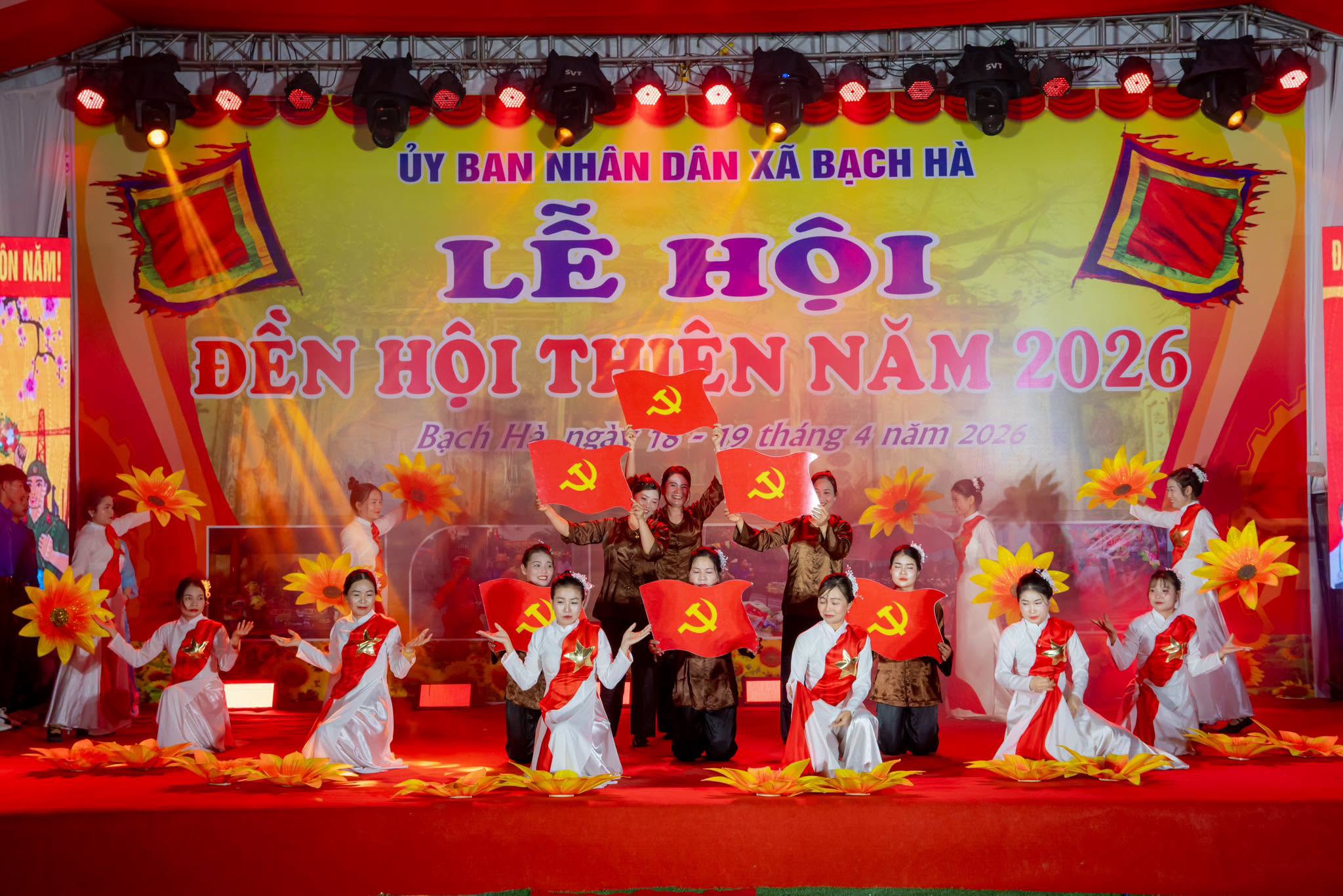 Xã Bạch Hà tổ chức Lễ giỗ Đức thánh Mẫu Liễu Hạnh và Lễ hội đền Hội Thiện năm 2026