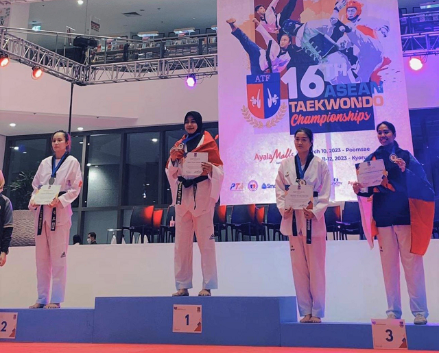 Vận động viên Nghệ An giành 01 Huy chương vàng tại Giải vô địch Taekwondo Đông Nam Á năm 2023