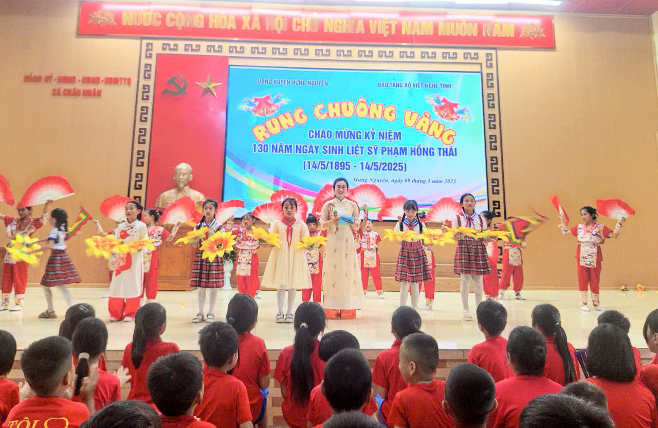 Bảo tàng Xô viết Nghệ Tĩnh tổ chức cuộc thi “Rung chuông vàng” tìm hiểu về liệt sĩ Phạm Hồng Thái