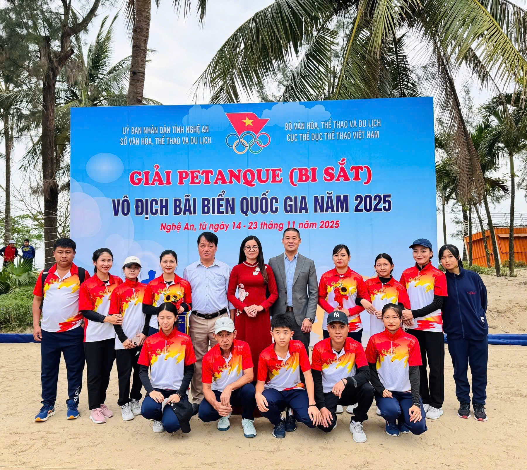 Bế mạc Giải Petanque bãi biển quốc gia 2025