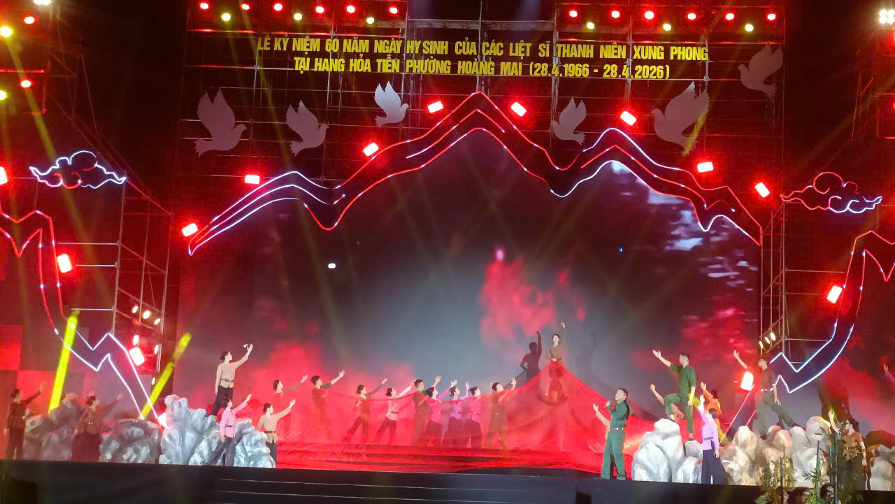 Nghệ An tổ chức tổng duyệt chương trình kỷ niệm 60 năm Ngày hi sinh của các liệt sĩ TNXP tại Hang Hỏa Tiễn