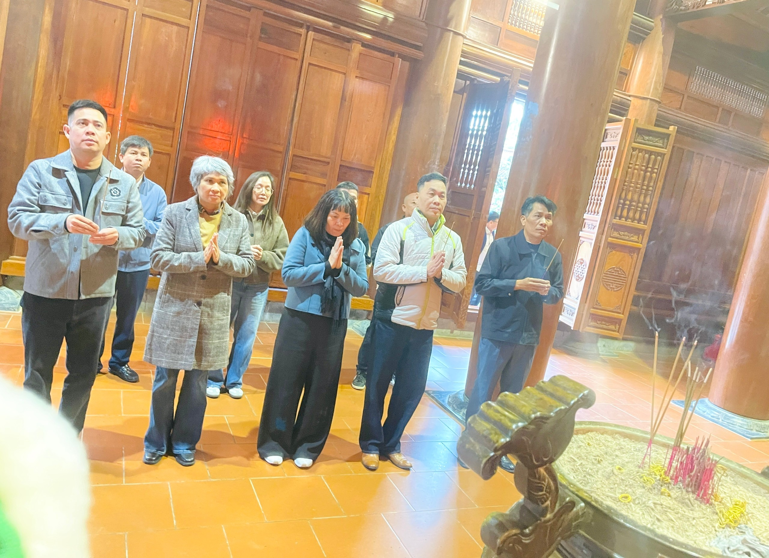 Khảo sát địa điểm tổ chức Cầu truyền hình quốc gia kỷ niệm 85 năm Ngày Bác Hồ về nước lãnh đạo cách mạng