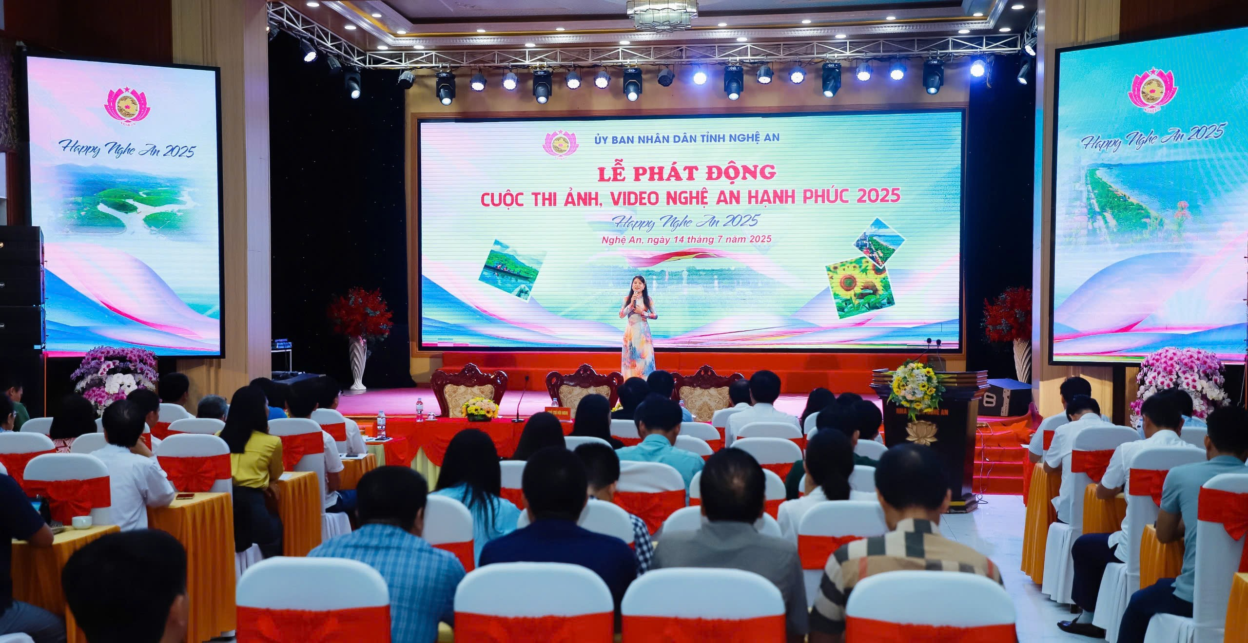 Thể lệ cuộc thi ảnh, video “Nghệ An hạnh phúc - Happy Nghệ An 2025” (Ban hành kèm theo Quyết định số 1909/QĐ-SVHTTDL ngày 16/6/2025)