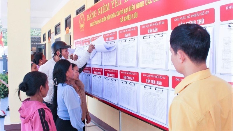 Nghệ An: 55 khu vực tổ chức bầu cử sớm